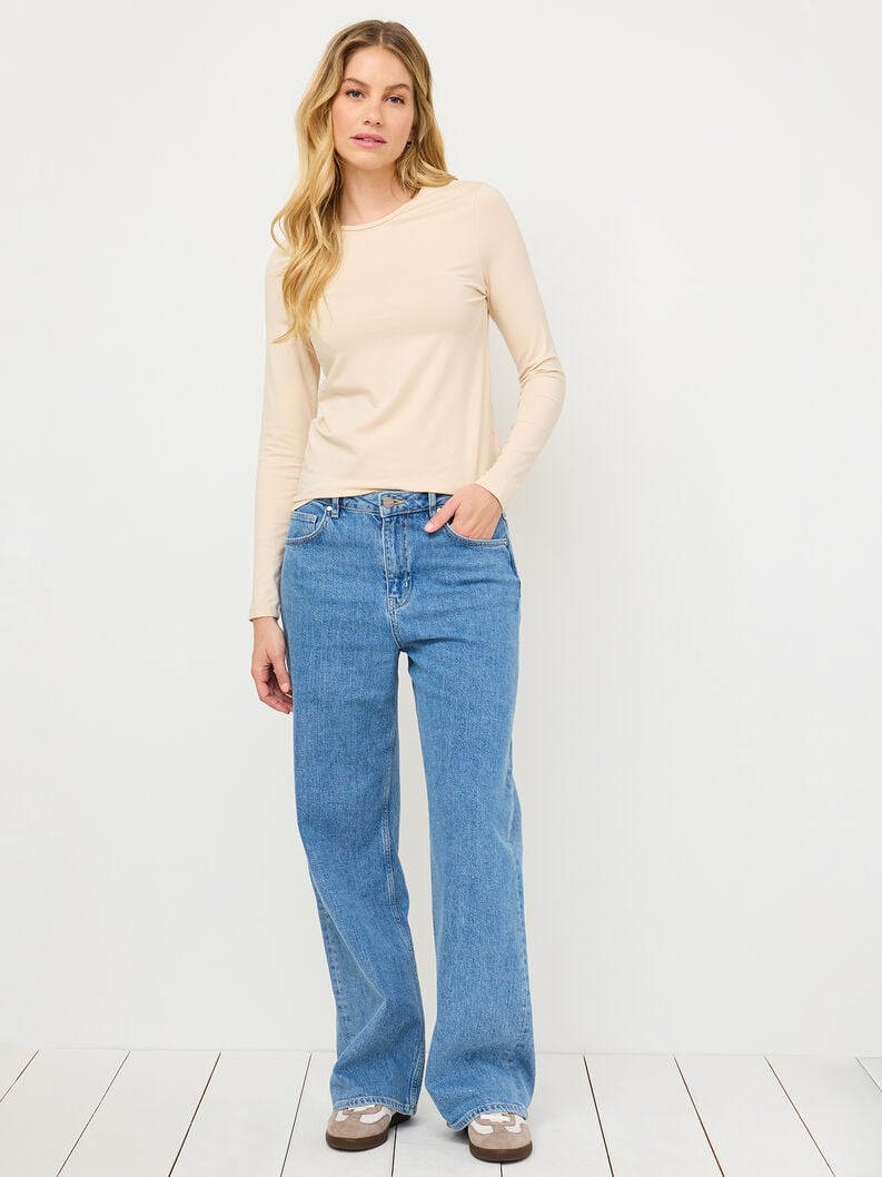 chemise à manches longues - beige taw0308-70031 acheter tamaris shirts tops en ligne